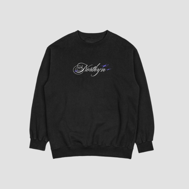Northyn Blackout Printed Oversized Premium Sweatshirt