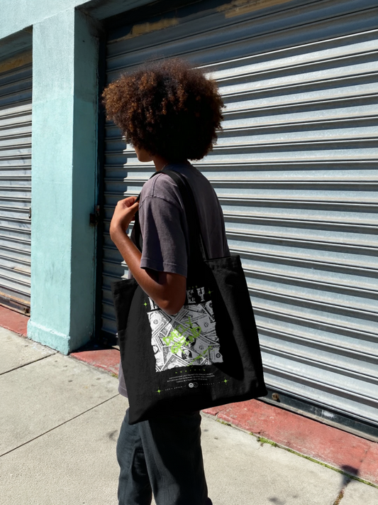 Hustle Harder Money Canvas Tote Bag