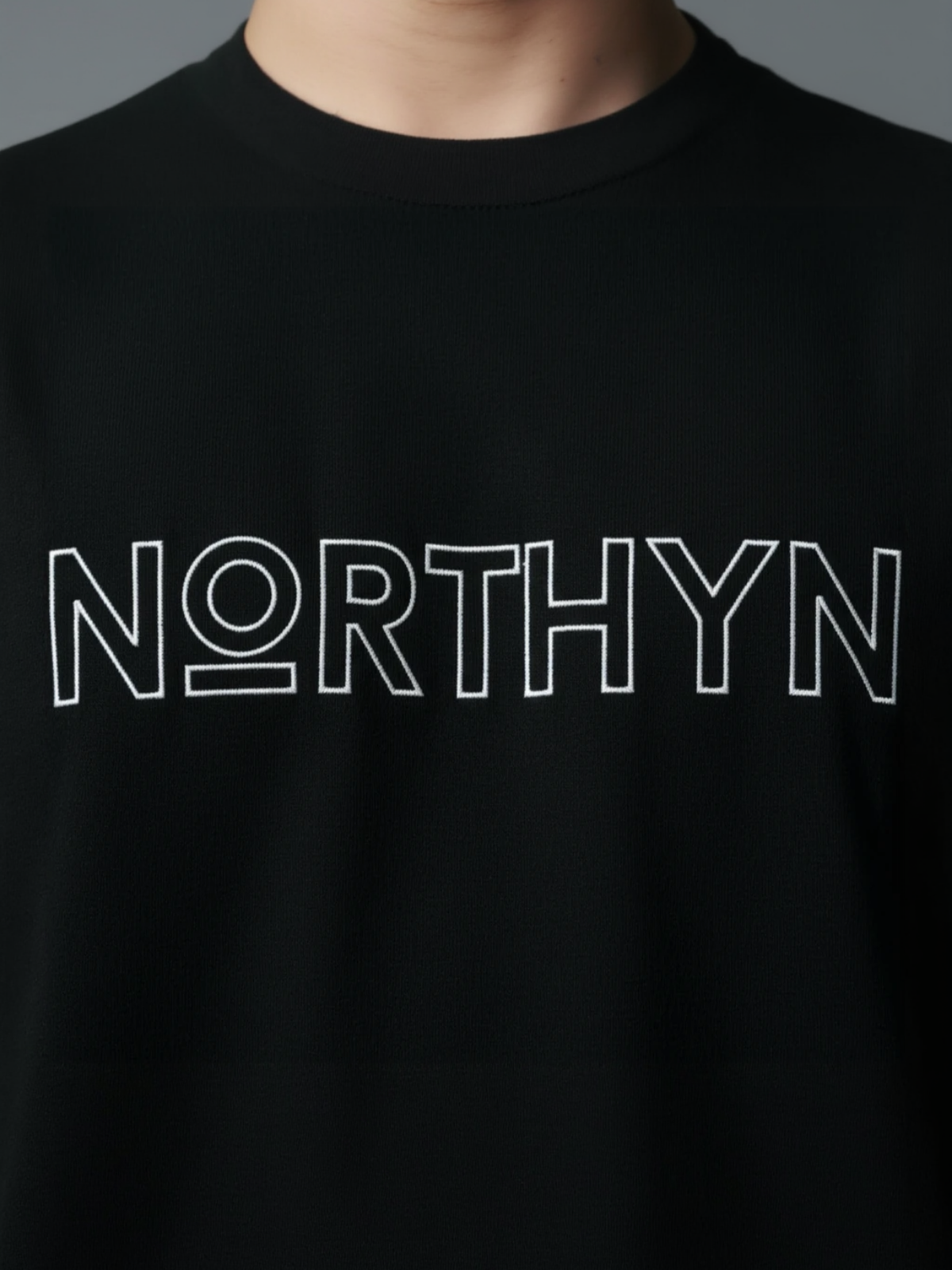 NORTHYN Embroidery Outline Oversized T-Shirt